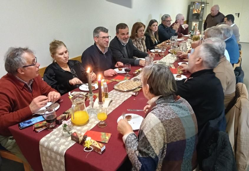 Presidente da Junta de Freguesia esteve presente no Almo&ccedil;o de Natal dos s&eacute;niores do Centro Social e Paroquial de Figueir&oacute;