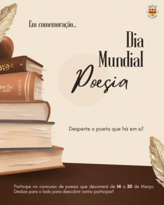 Comemora&ccedil;&atilde;o do Dia Mundial da Poesia