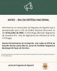 Aviso - Dia da Defesa Nacional