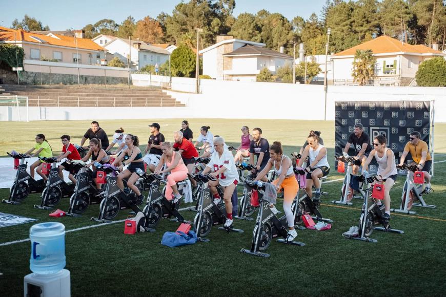  Maratona de Spinning promovida pelo CRC 1.&ordm; de Maio.